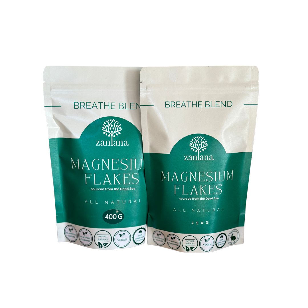 Magnesium Bath Flakes - Breathe Blend