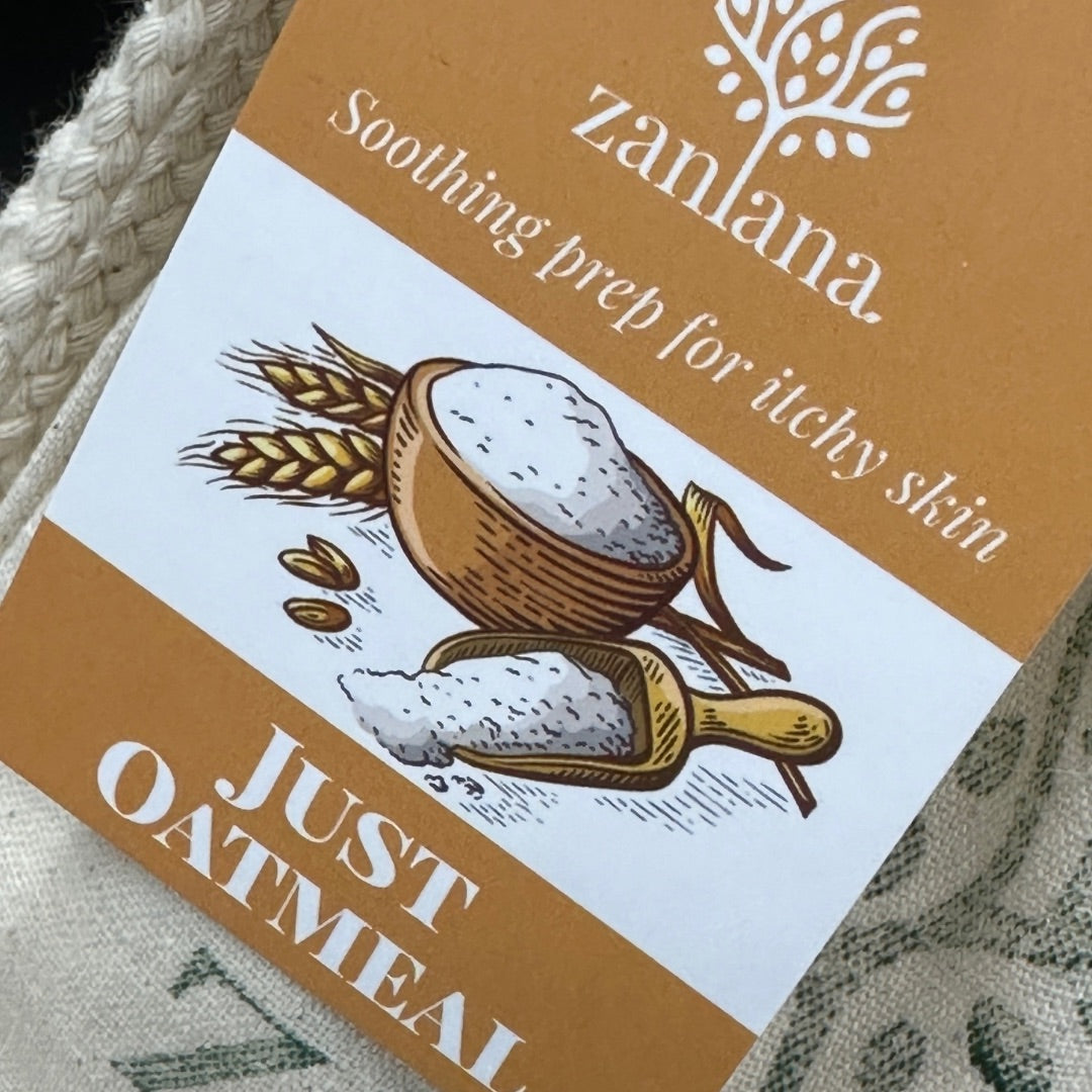 Just Organic Oatmeal - Soothing Bath Prep - 200G - Zanlana Magnesium