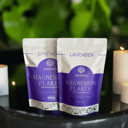 Lavender Scented Magnesium Bath Flakes