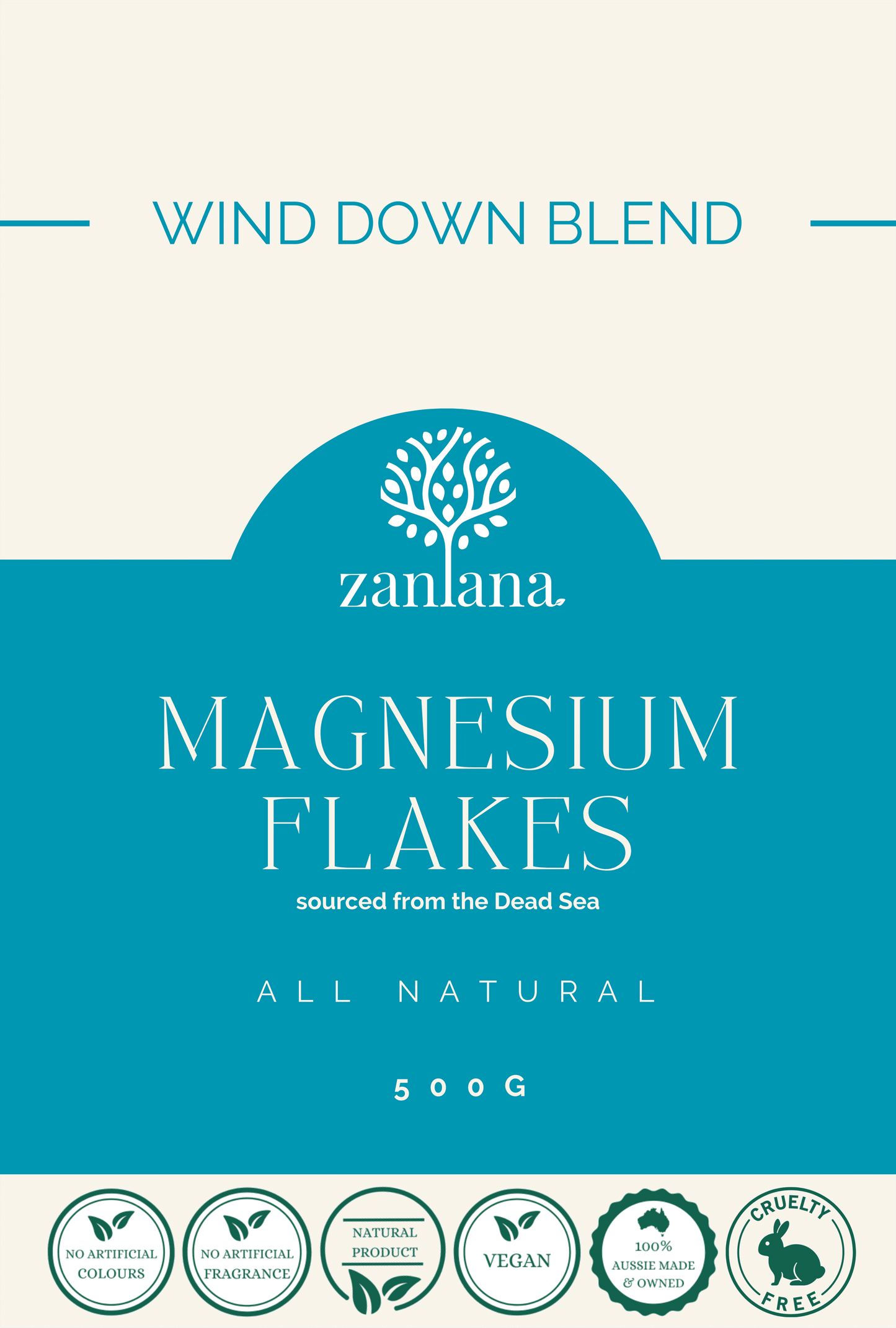 Wind Down Magnesium Flakes