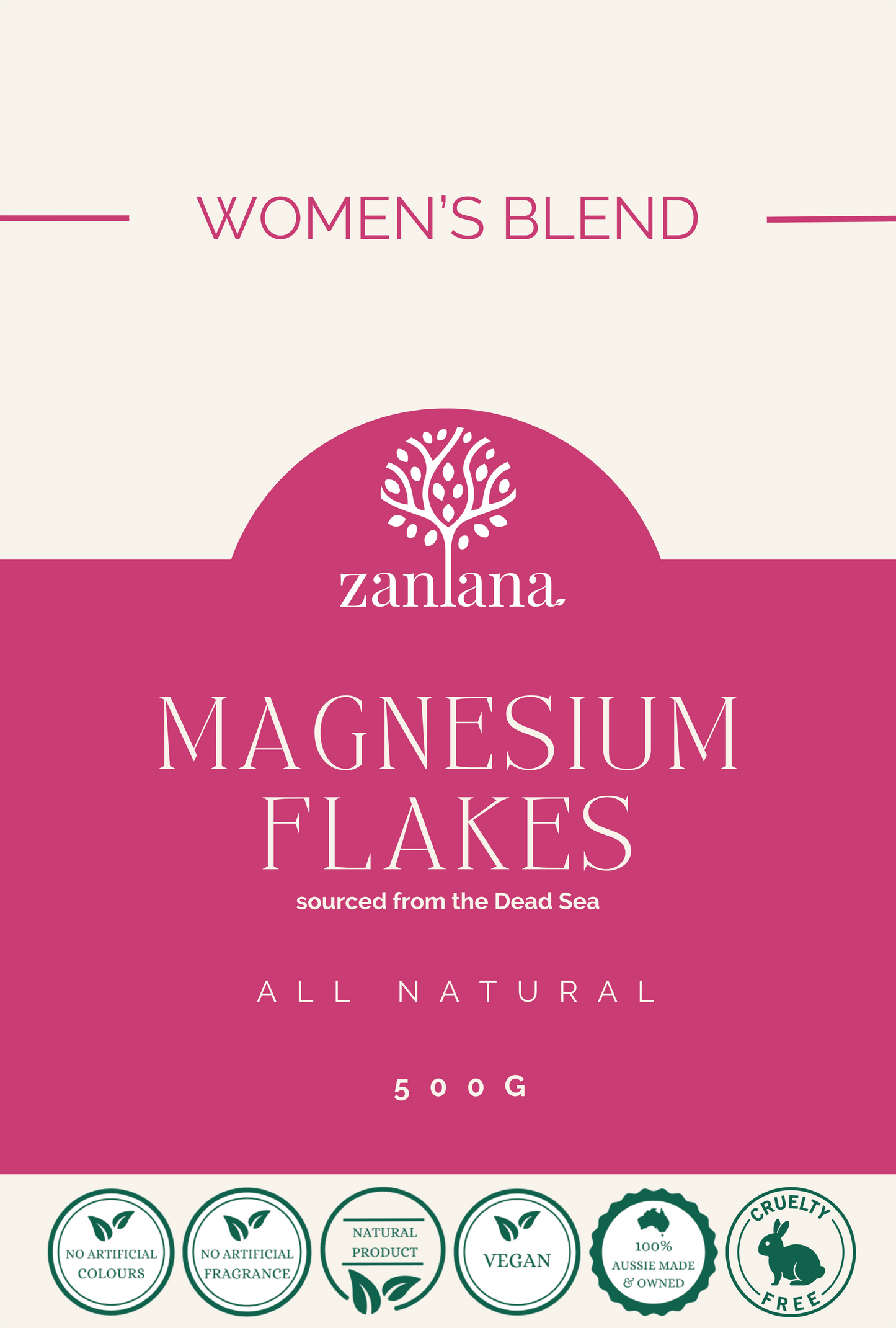 Womens Blend Magnesium Flakes